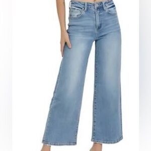 Stylish Light Blue Flare Jeans for Women